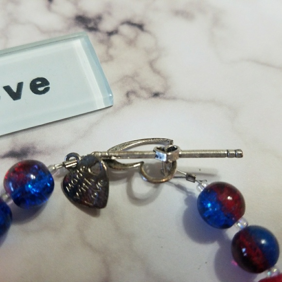 New England Patriots colors bracelet!  (3 for $15) - Picture 4 of 4